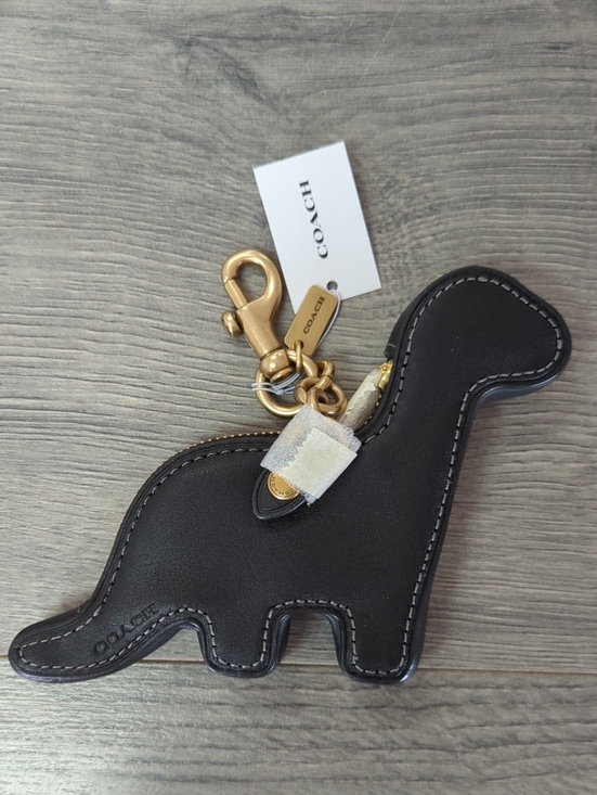 Coach Accessories - Coach Rexy Dinosaur Coin Purse Bag Charm Glovetanned Leather